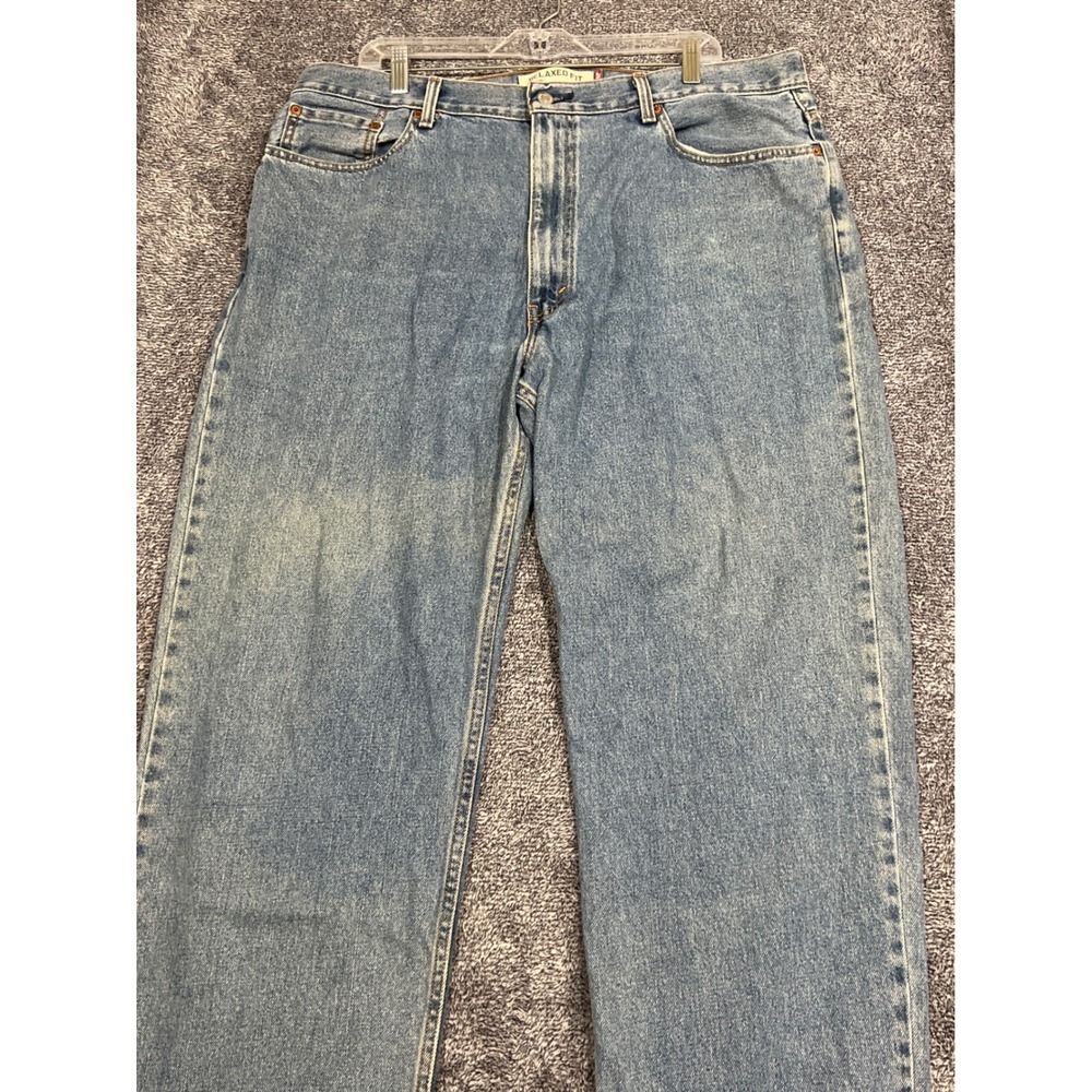 Levis 550 Relaxed Fit Mens Jeans 40x30 Medium Wash Blue Denim 100% Cotton